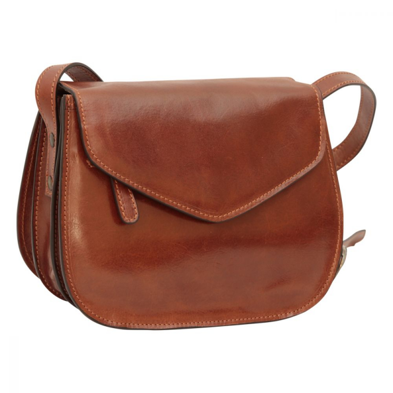 Old Angler Schultertasche Leder Braun Old Angler Schultertasche Leder Braun